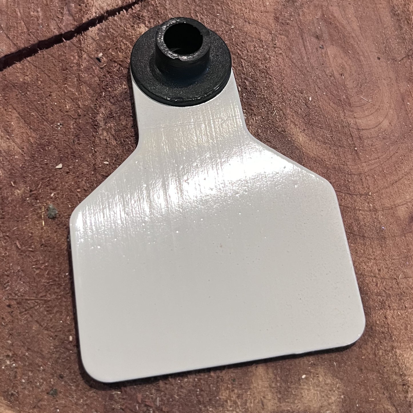 White Small Livestock Tag