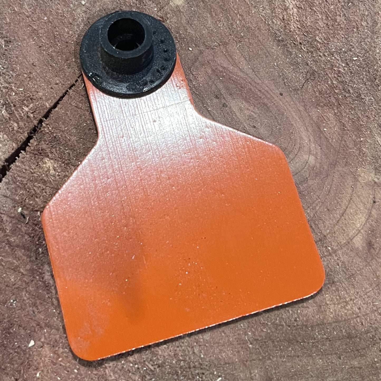 Orange Small Livestock Tag
