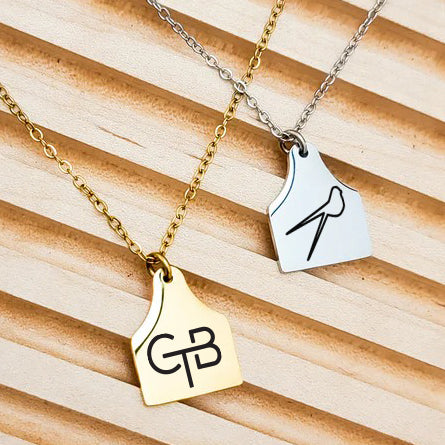 Ear Tag Necklace